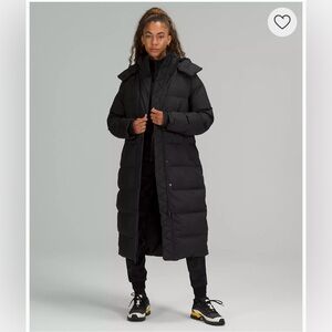 Lululemon Wunder Puff Long Jacket - Size 8